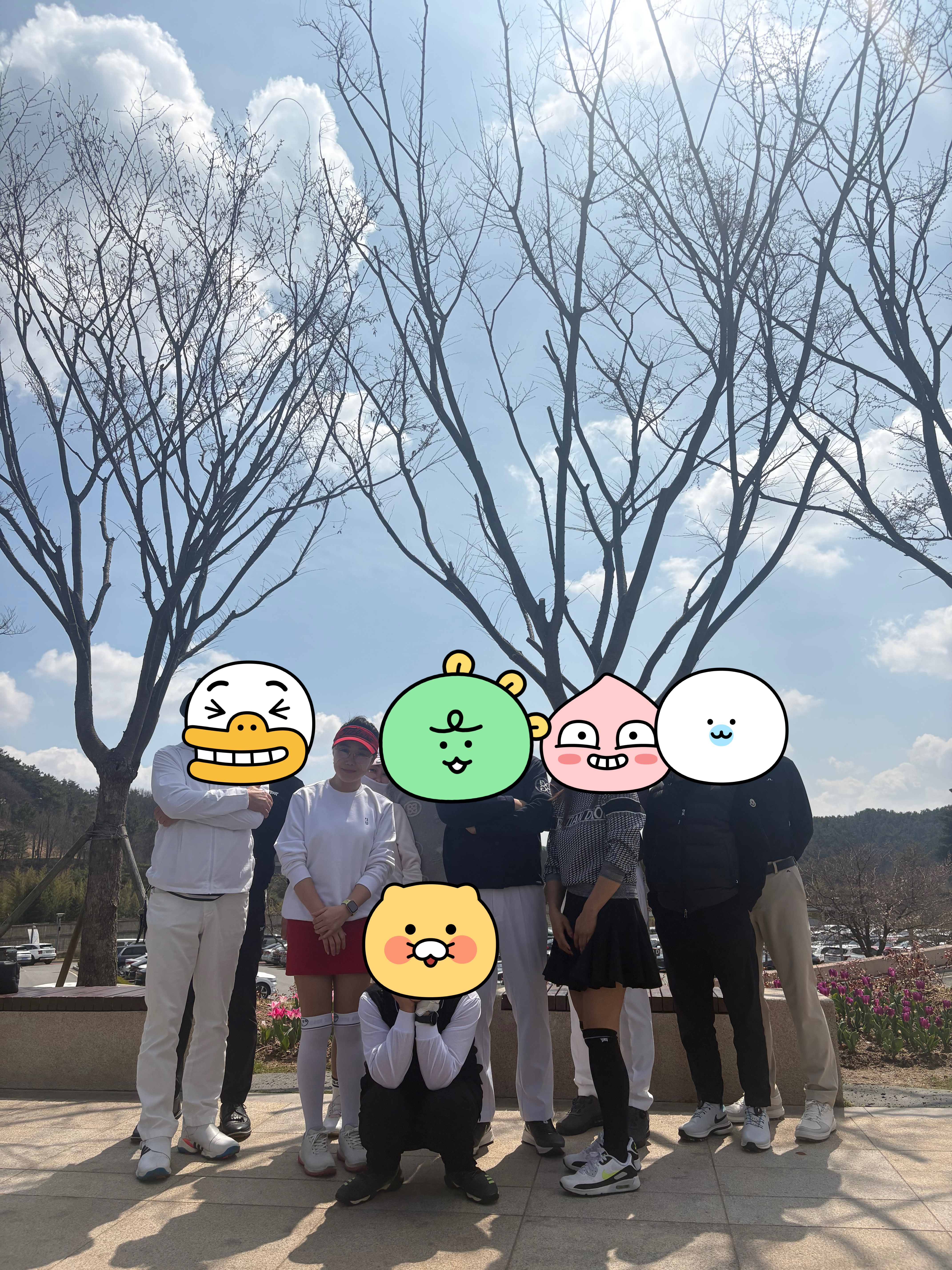 T3 멤버들과 함께한 봄 라운딩